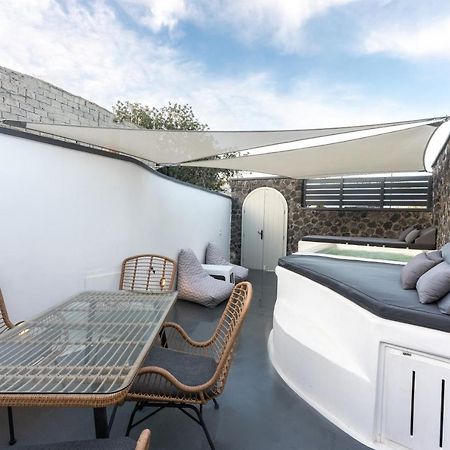 Sun Naam Home Santorini With Heated Jacuzzi Картерадос Екстер'єр фото