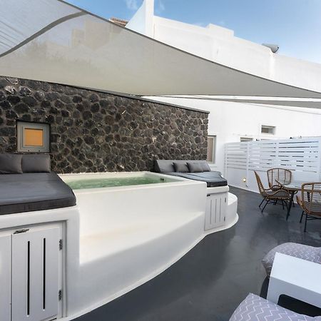 Sun Naam Home Santorini With Heated Jacuzzi Картерадос Екстер'єр фото