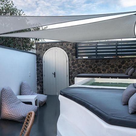 Sun Naam Home Santorini With Heated Jacuzzi Картерадос Екстер'єр фото