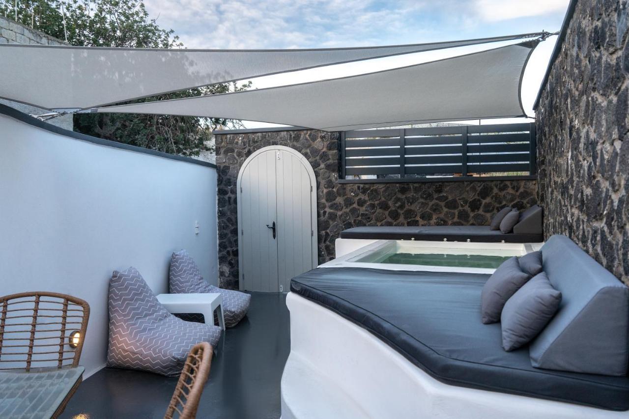 Sun Naam Home Santorini With Heated Jacuzzi Картерадос Екстер'єр фото