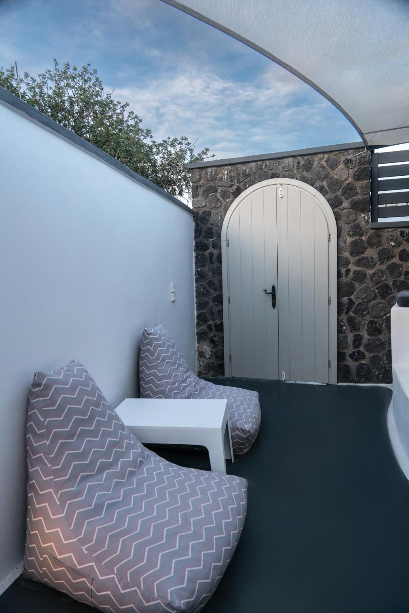 Sun Naam Home Santorini With Heated Jacuzzi Картерадос Екстер'єр фото